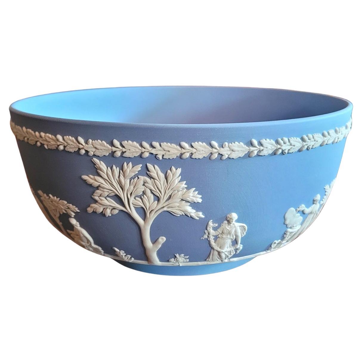 Wedgwood Jasperware Pale Blue Centerpiece For Sale