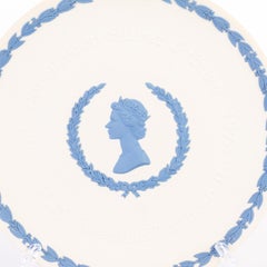 Wedgwood Jasperware Queen Elizabeth II Portrait Plate