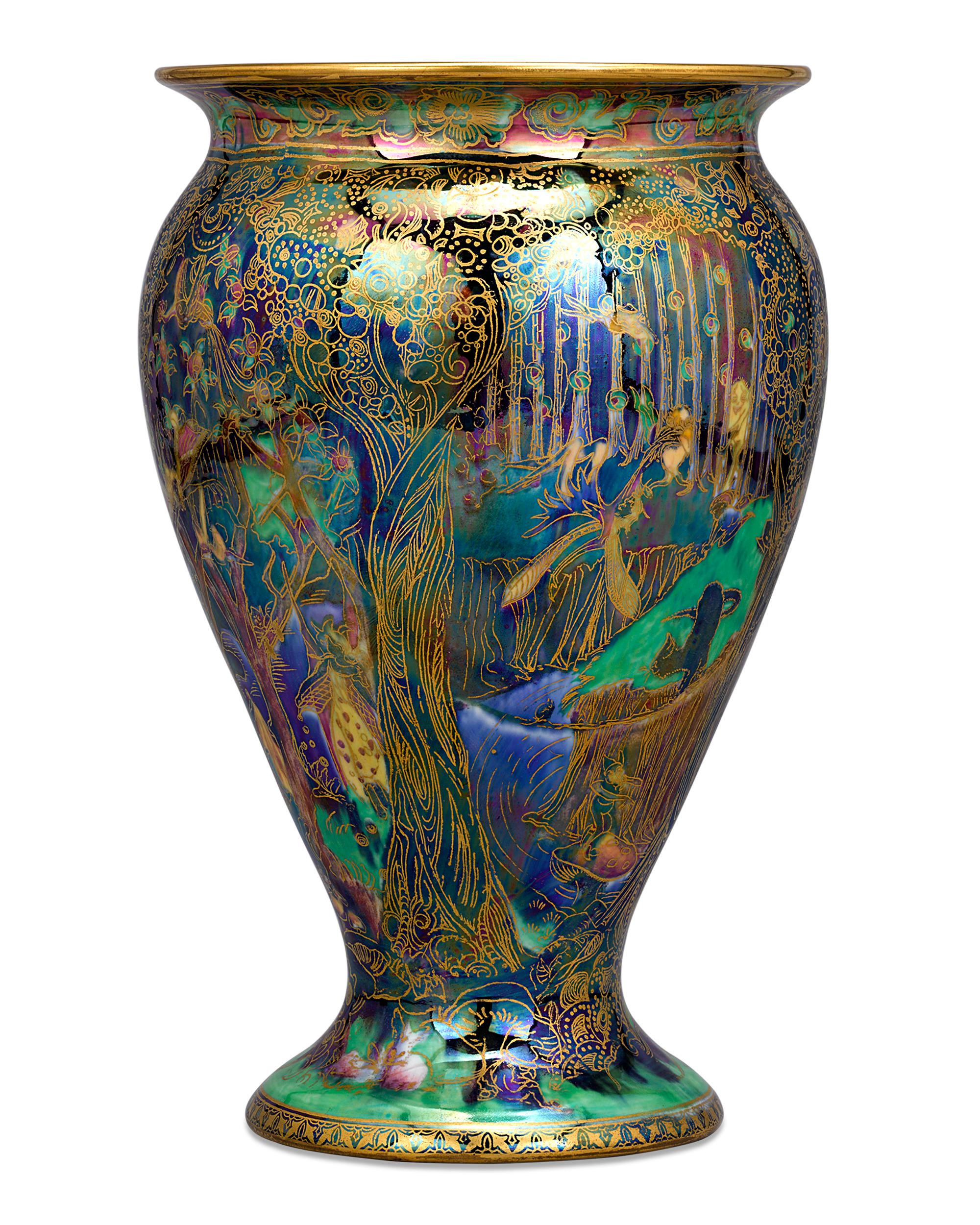 Other Wedgwood Jewelled Tree Fairyland Lustre Vase