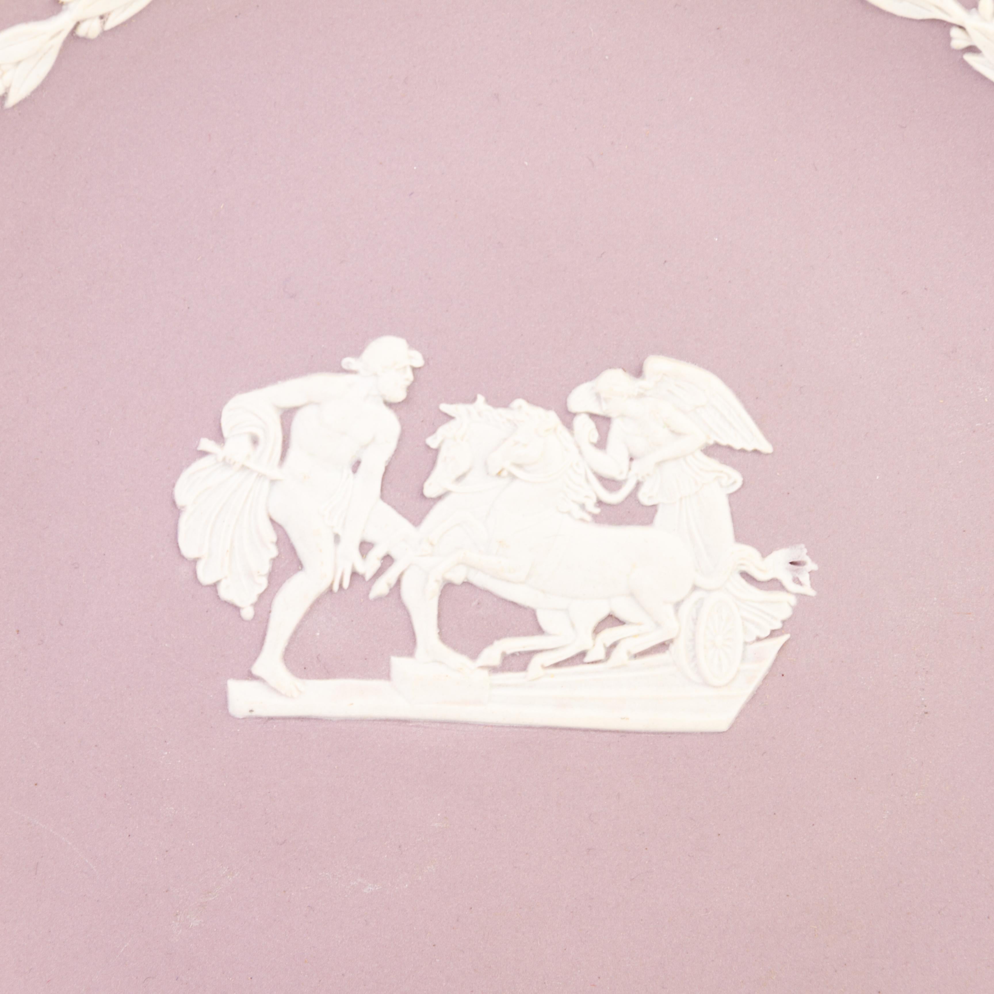 From a private collection.
Free international shipping
Wedgwood Lilac Jasperware Neoclassical Plate 