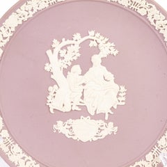 Wedgwood Lilac Jasperware Valentine Plate