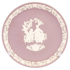 Wedgwood Lilac Jasperware Valentine Plate 