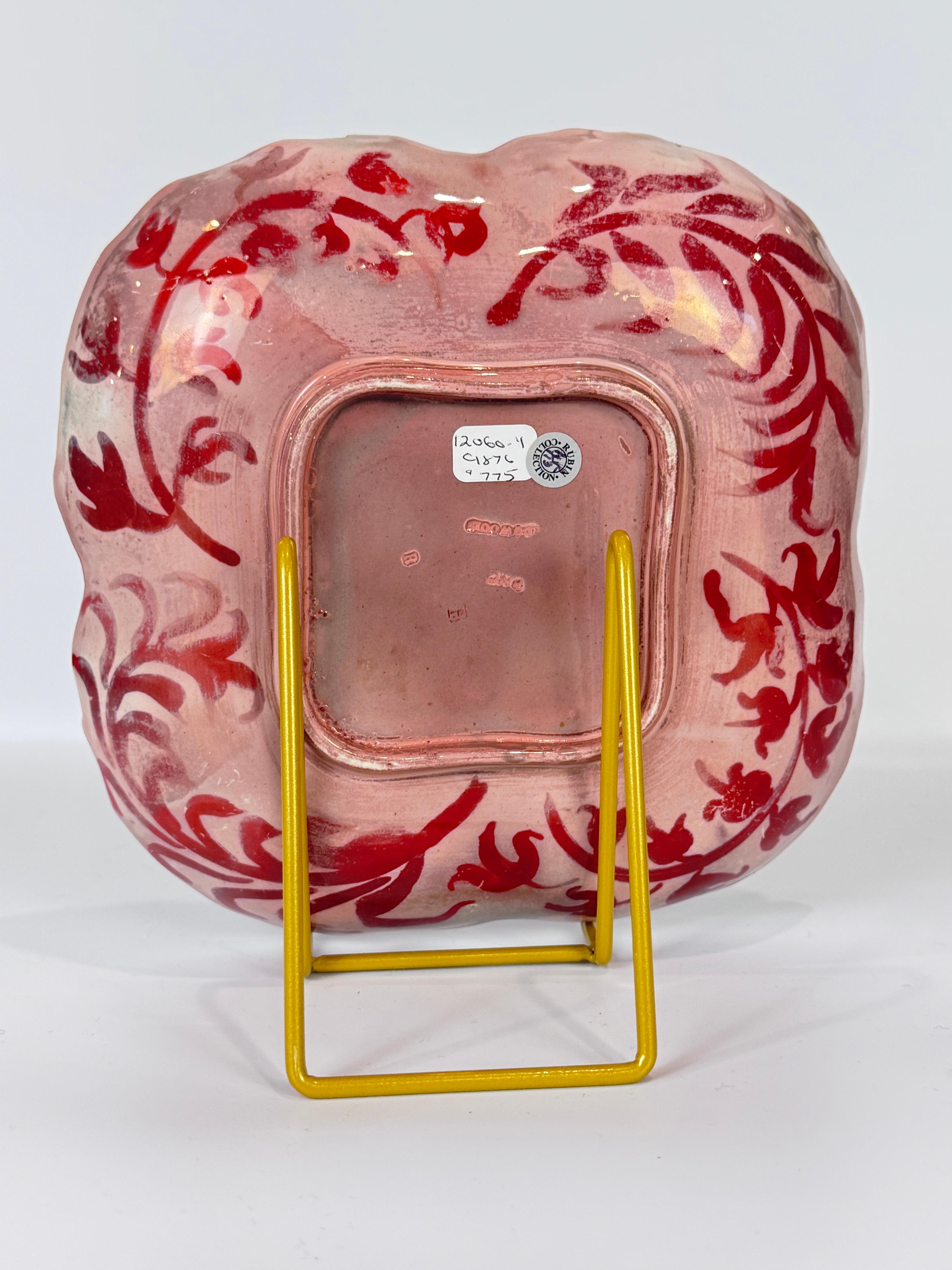 Plato de Wedgwood Lustreware al estilo de la loza 