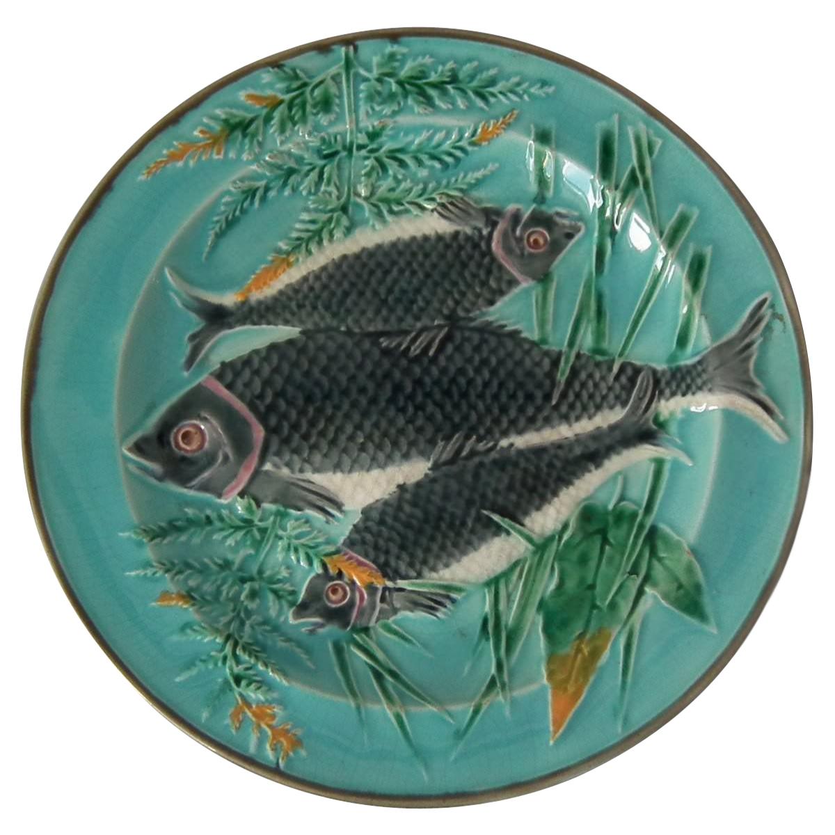 Wedgwood Majolica Fishes Plate