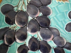 Wedgwood Majolica Grapes Dish