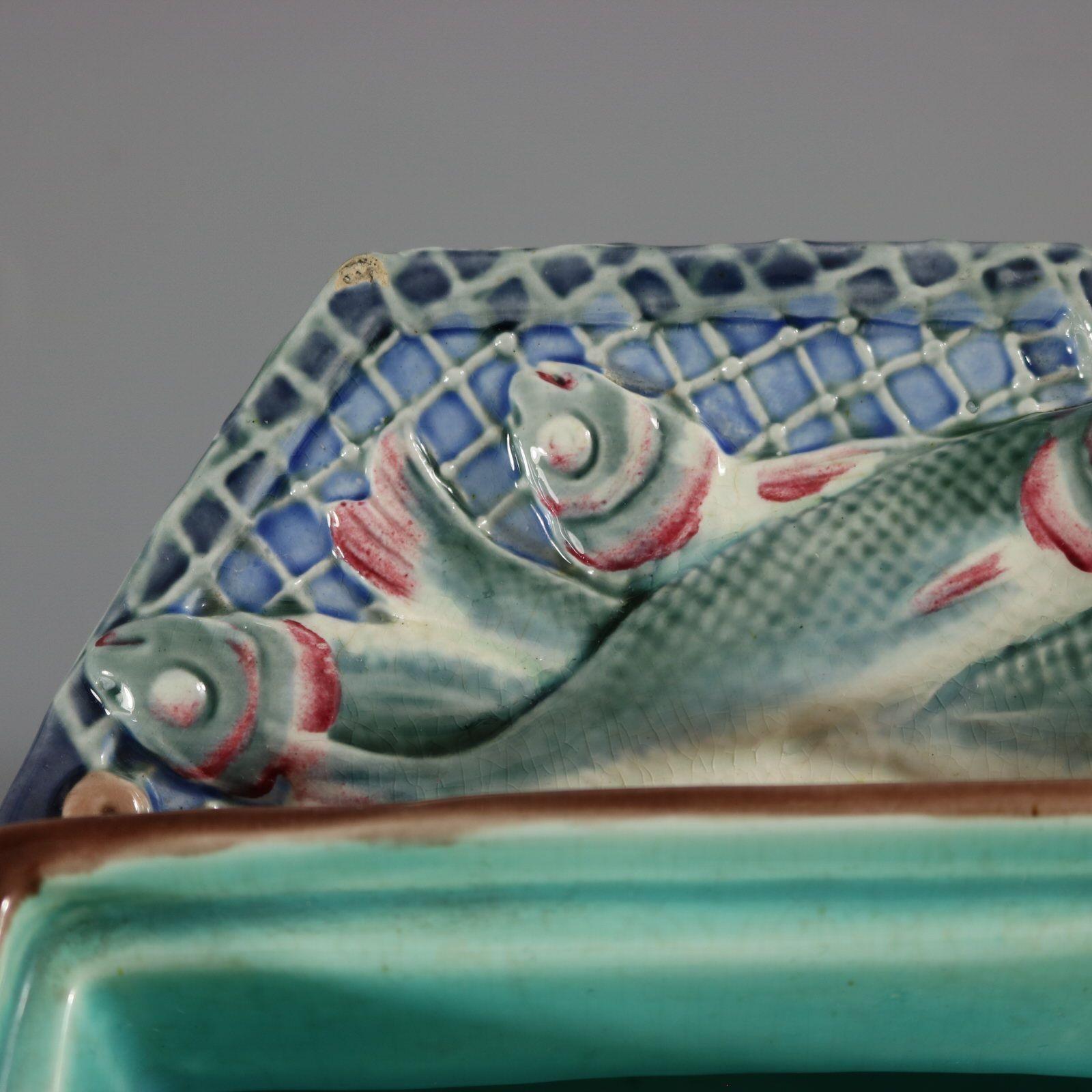 Wedgwood Scatola di sardine in maiolica Sardegna in vendita 8