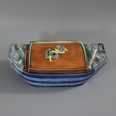 Wedgwood Majolica Sardinia Sardine Box