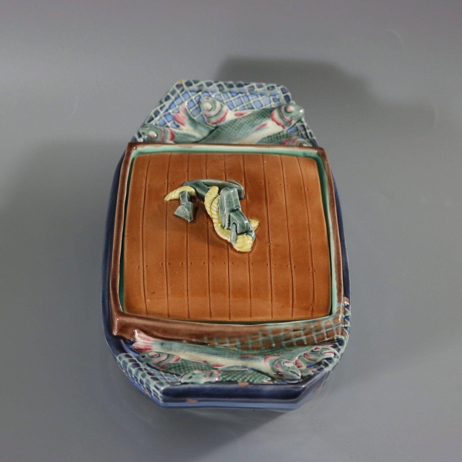 Wedgwood Scatola di sardine in maiolica Sardegna In condizioni buone in vendita a Chelmsford, Essex
