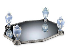 Wedgwood Mirrored Plateau and Urns
