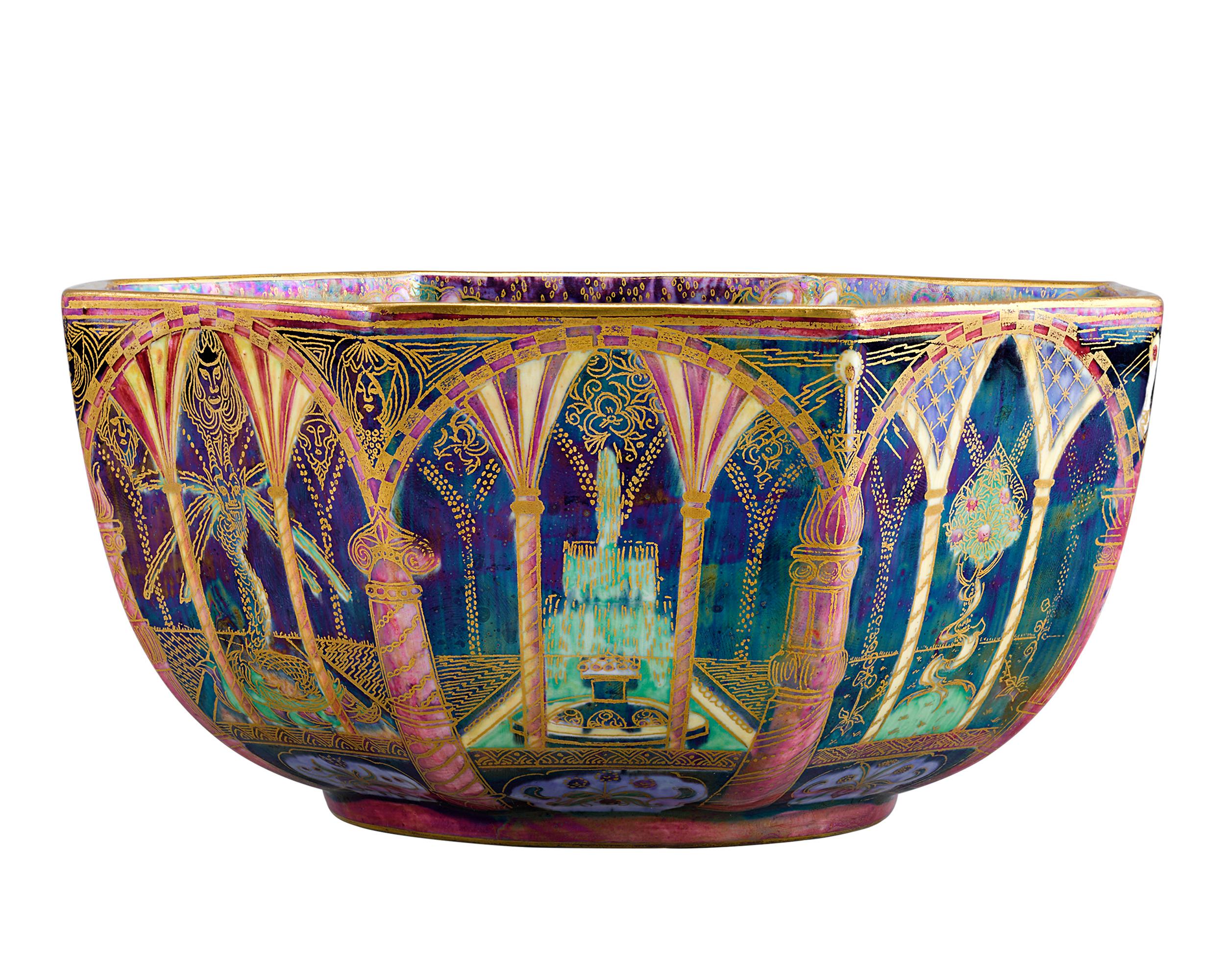 wedgwood fairy lustre bowl