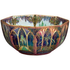 Wedgwood Moorish Fairyland Lustre Octagonal Bowl