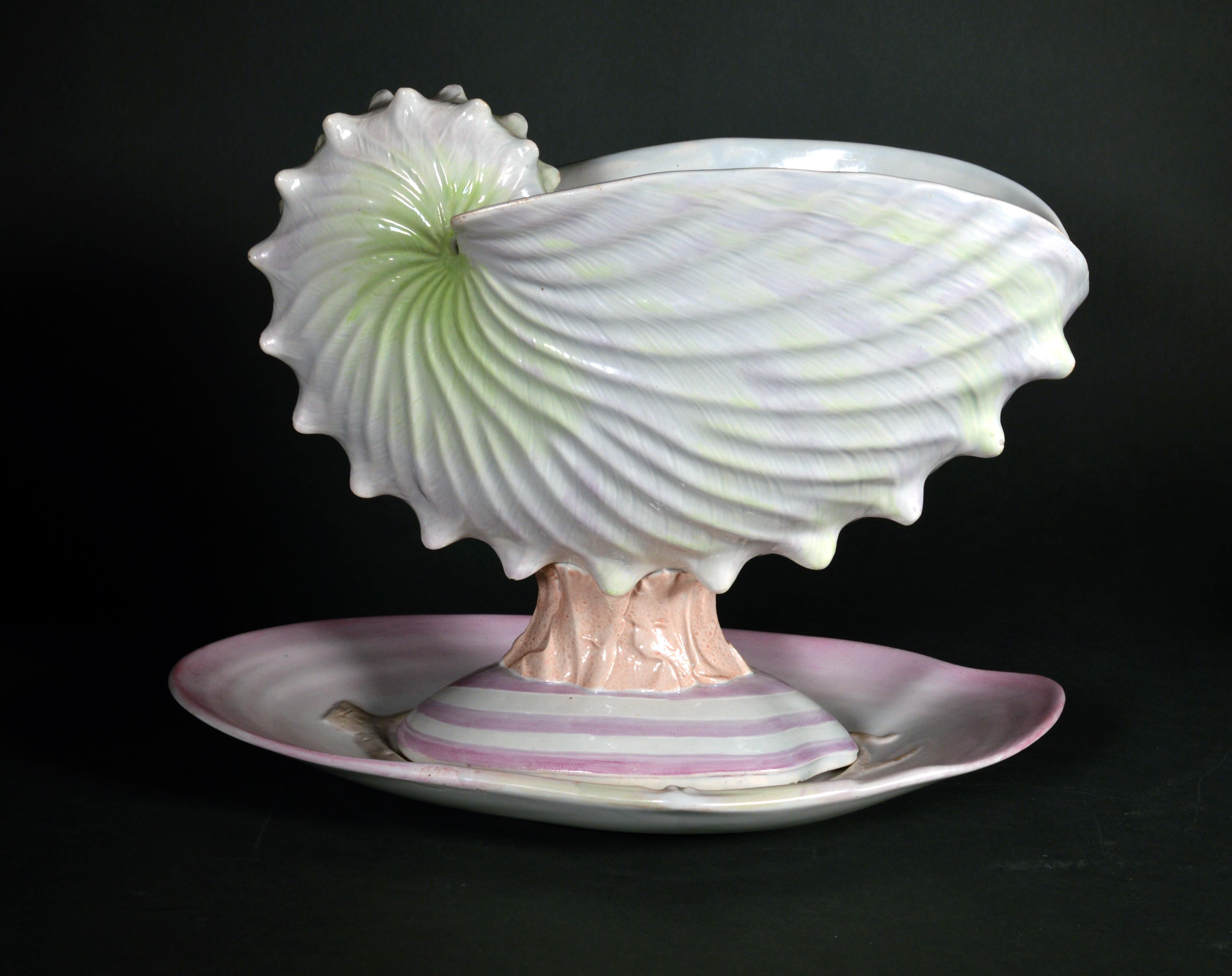Wedgwood Nautilus Pearlware Seashell Service, Early 19th Century For Sale 1