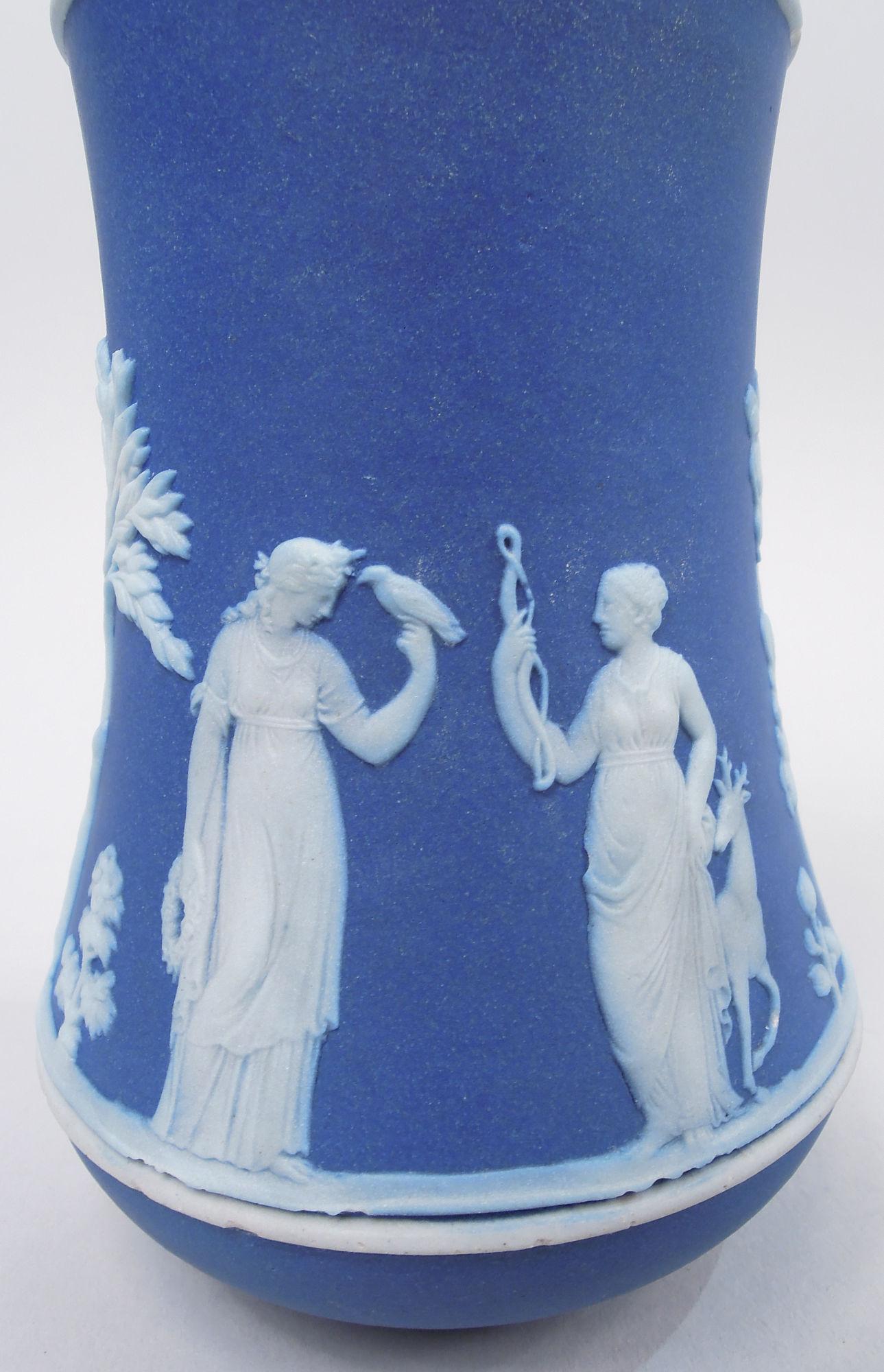 Inizio XX secolo Zuccheriera Neoclassica Wedgwood in argento e diaspro 1922 in vendita