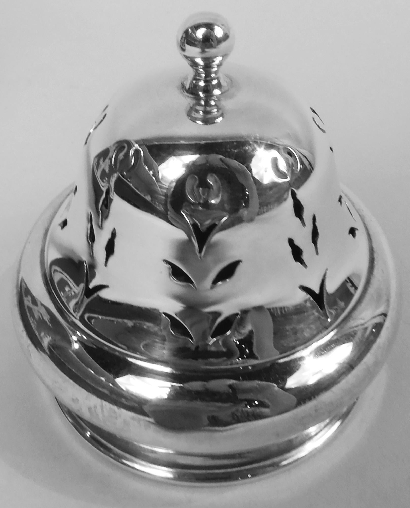 Argento 925 Zuccheriera Neoclassica Wedgwood in argento e diaspro 1922 in vendita