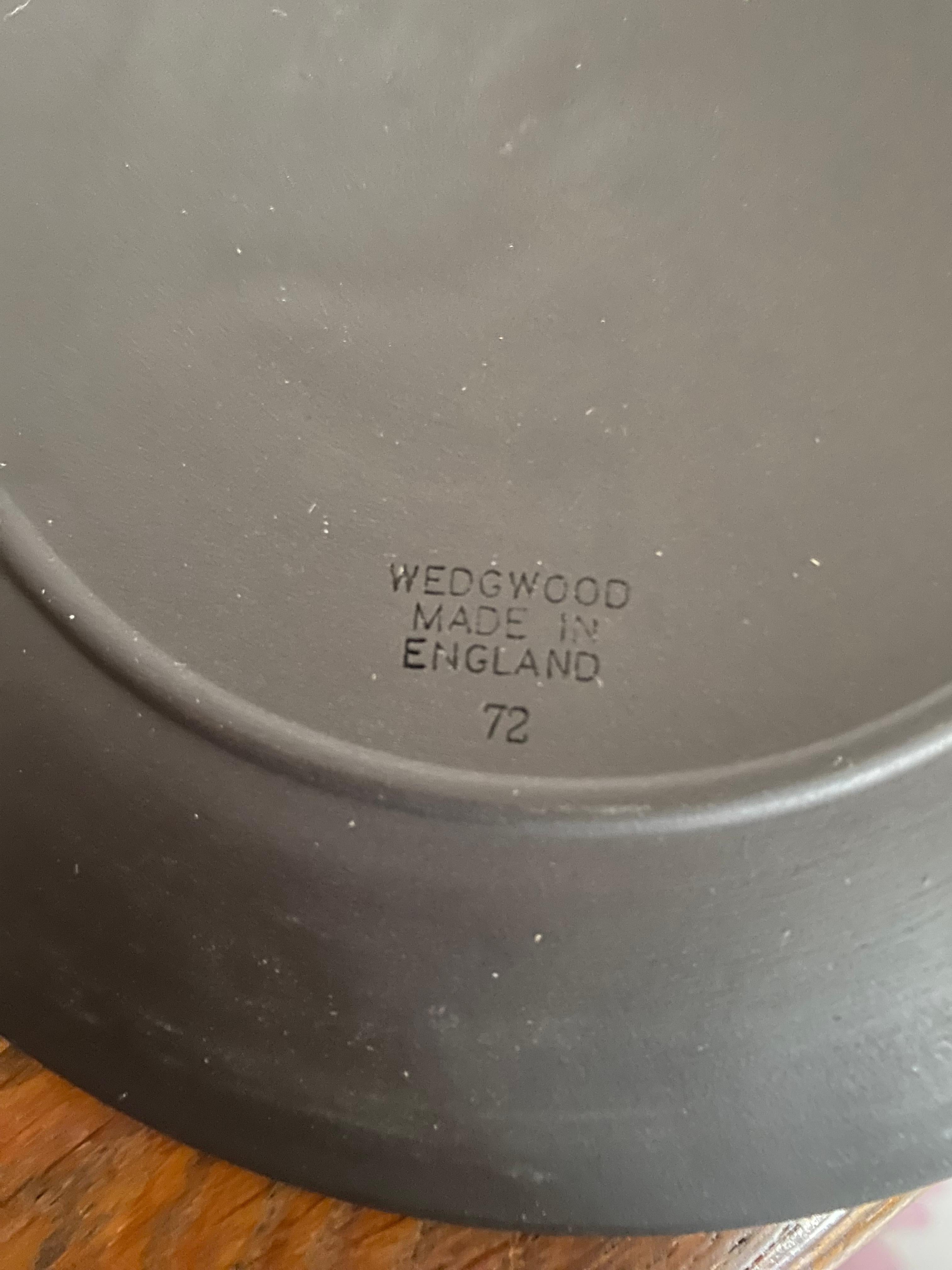 Wedgwood Olympische Spiele 1972 Teller aus schwarzem Basalt – limitierte Auflage (Keramik) im Angebot