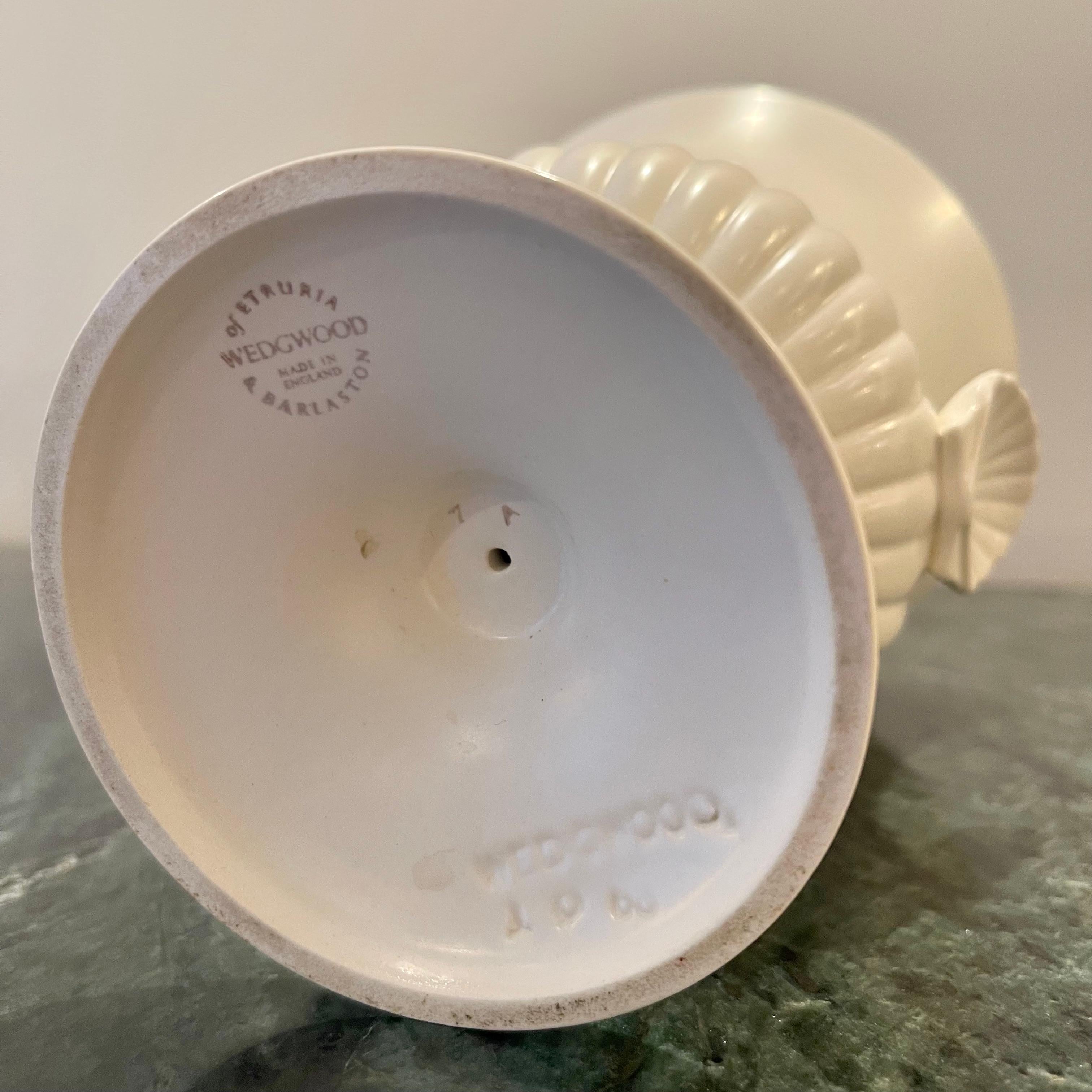footed urn vase