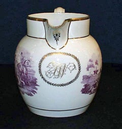 Wedgwood Pearlware Fox Hunting Jug, circa 1810