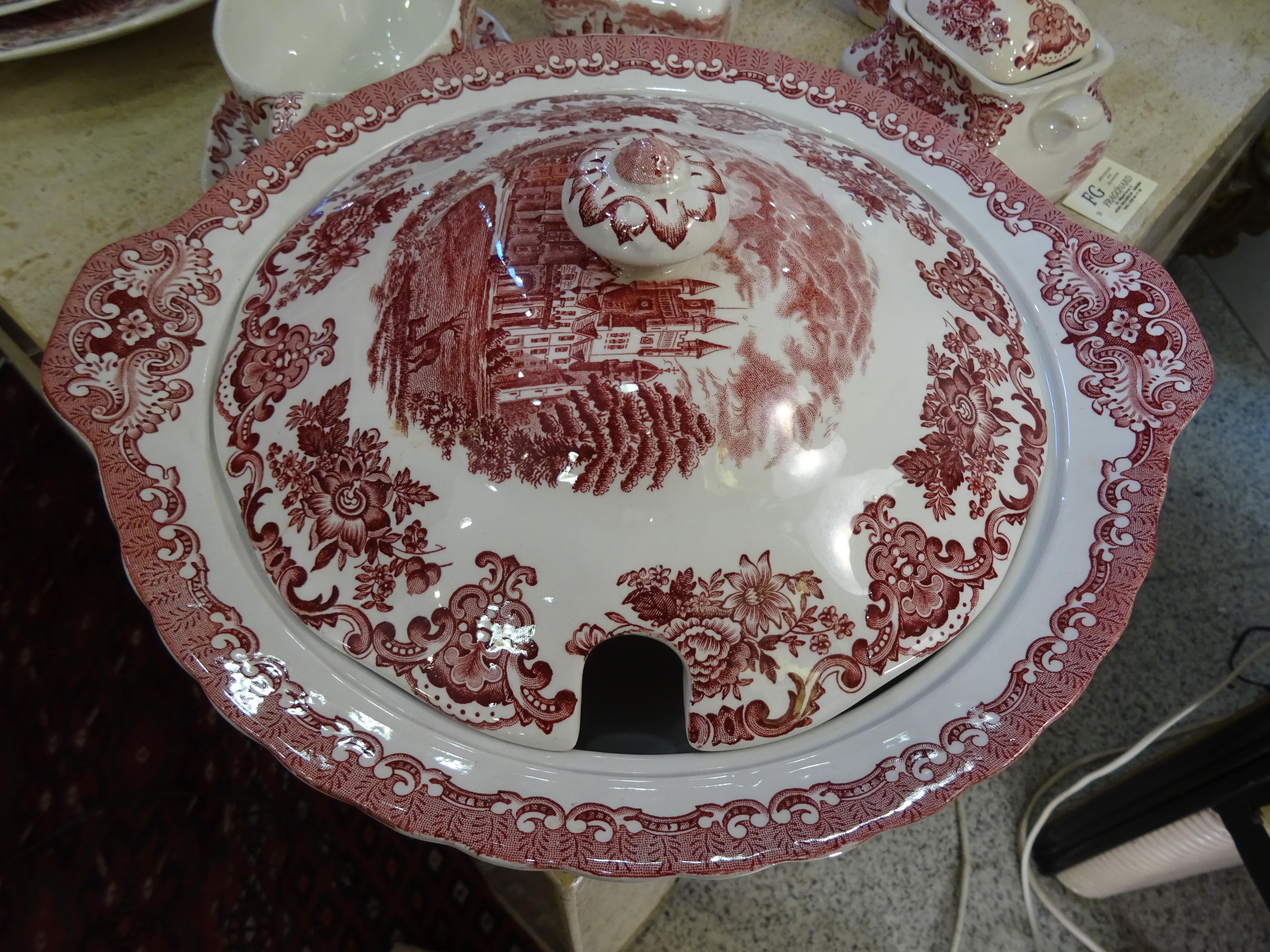 Wedgwood Pink Porcelain Tableware England, Coffee Set 3