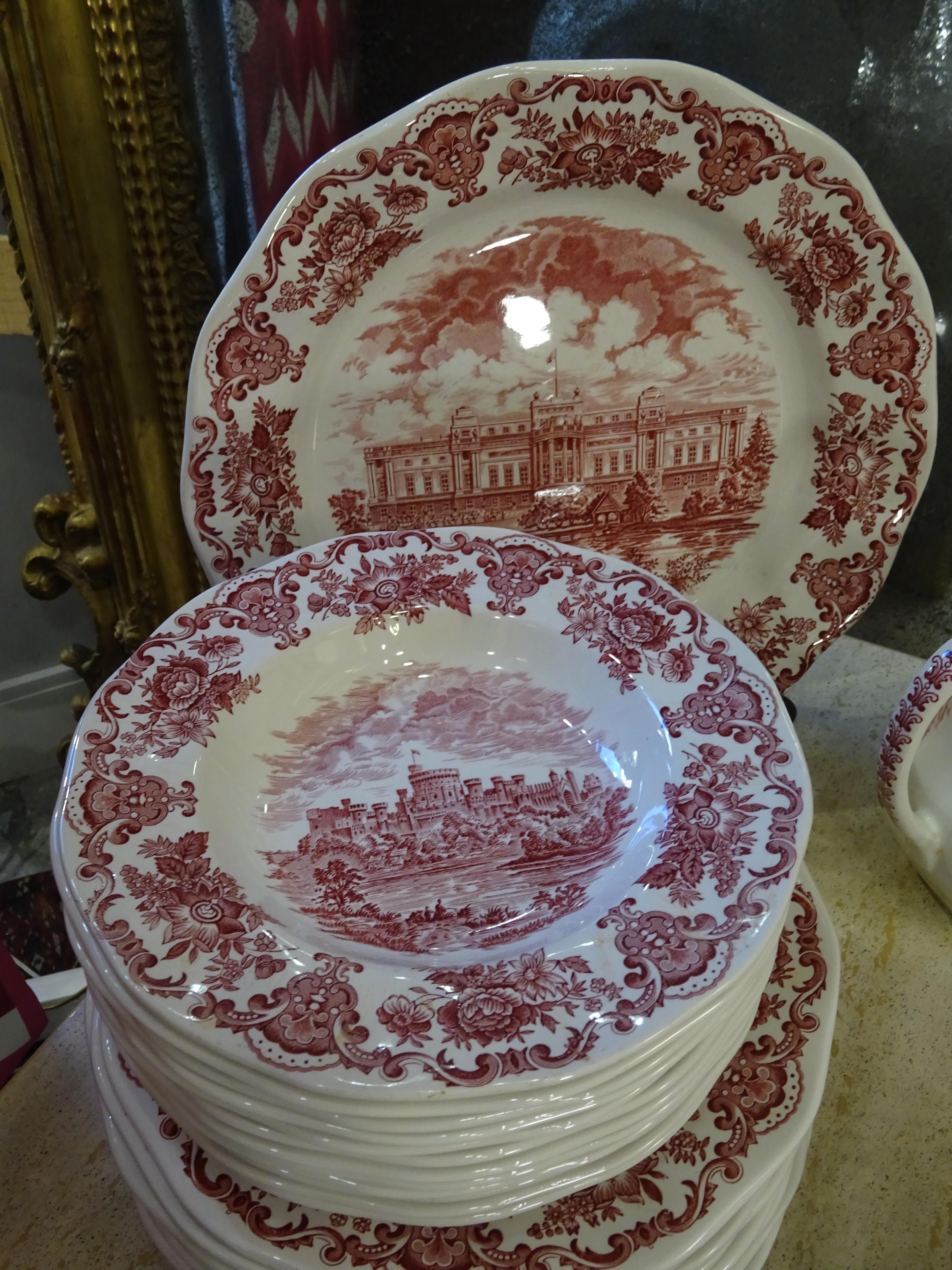 Wedgwood Pink Porcelain Tableware England, Coffee Set 9