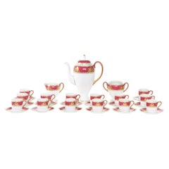 Wedgwood Porcelain Coffee Service for 14 People