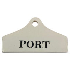 Antique Wedgwood Port Wine Cellar Bin Label