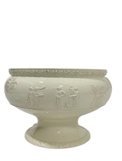 Wedgwood Queensware Embossed Footed Bowl, England