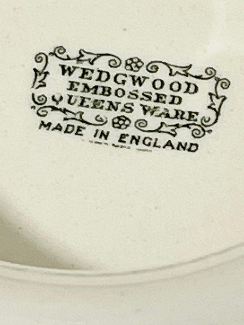 Wedgwood Queensware Schale mit Fuß aus Wedgwood, England im Zustand „Gut“ im Angebot in Delft, NL
