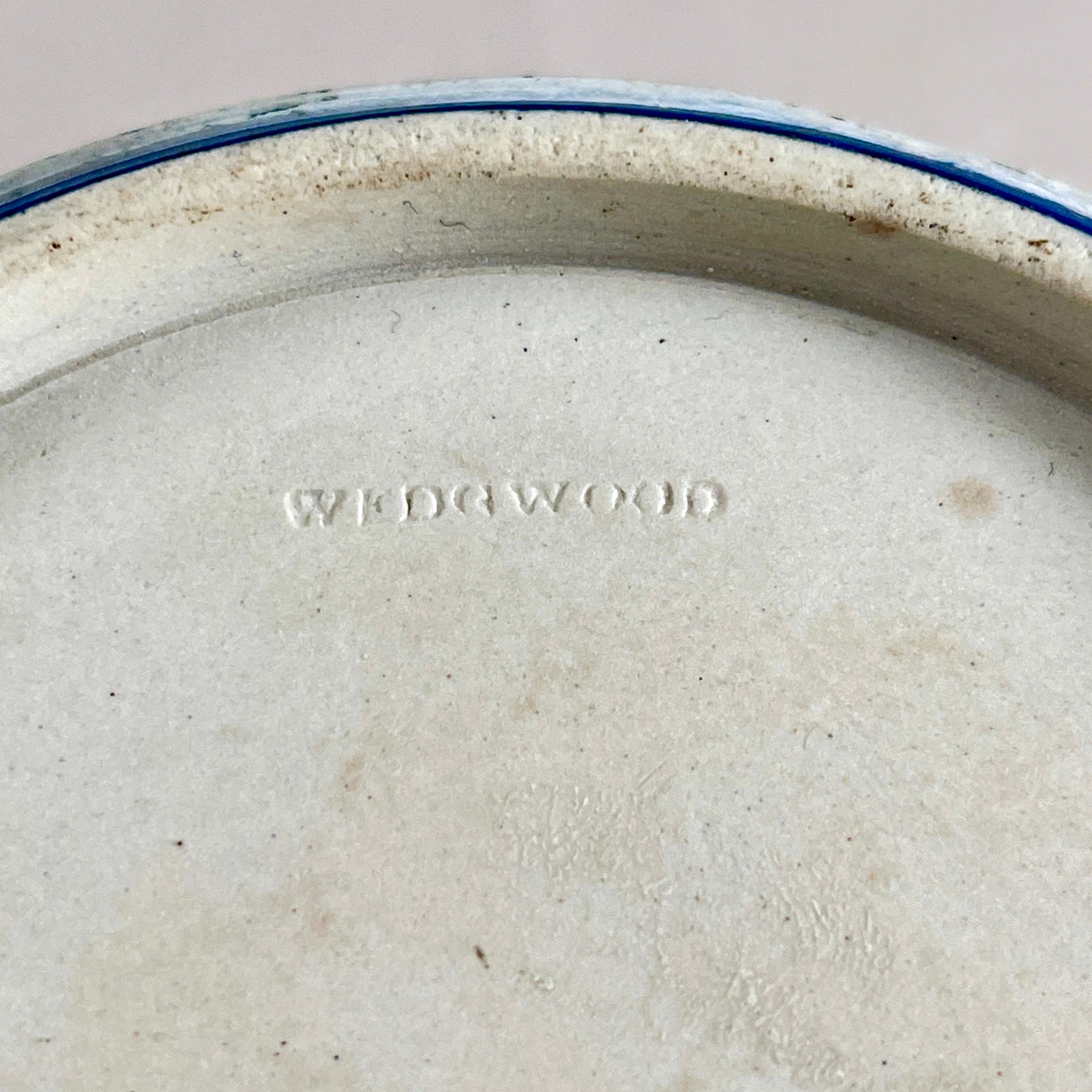 Biskuitfass aus königsblauem Jaspisholz von Wedgwood im Angebot 5