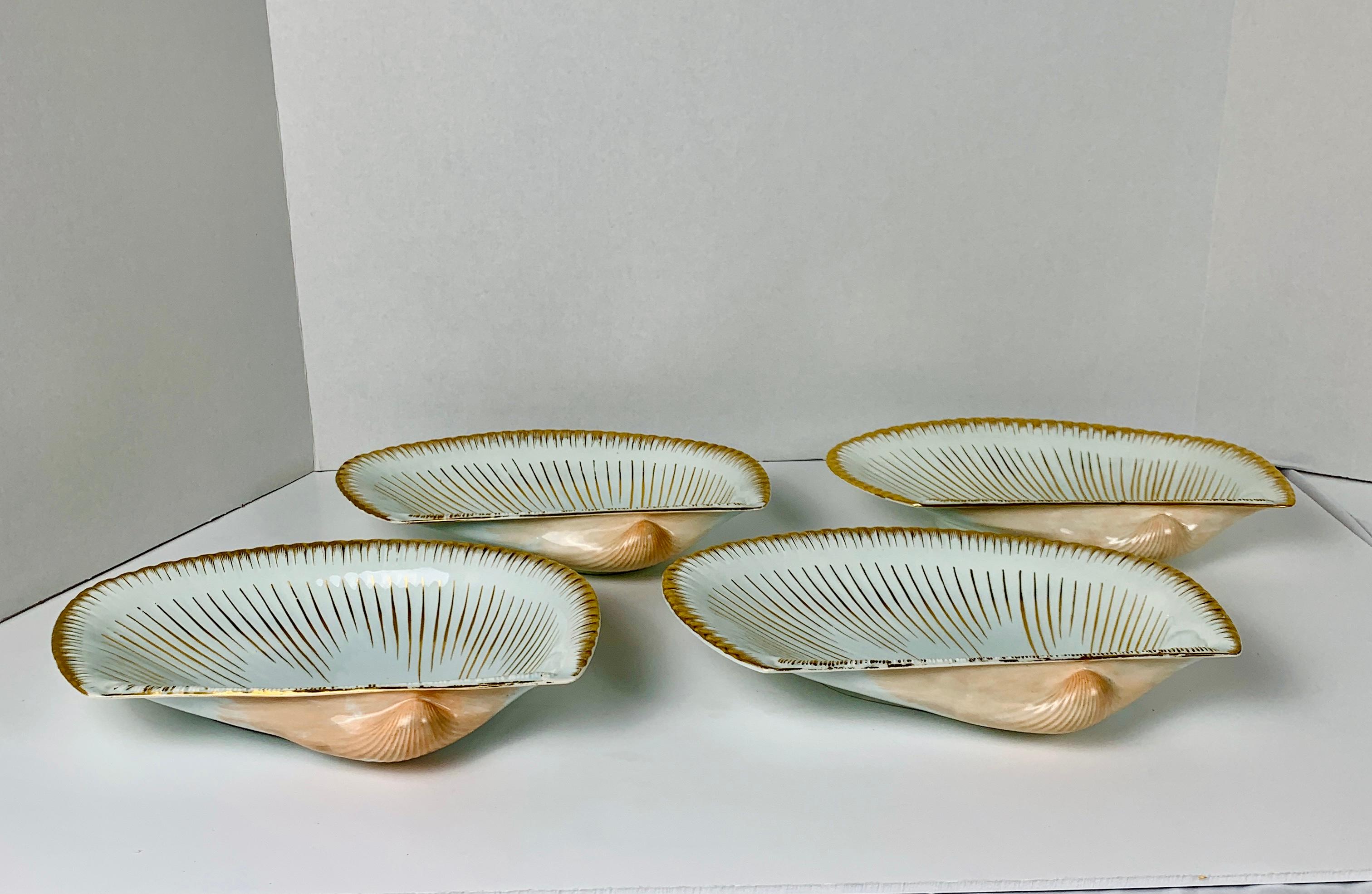 Wedgwood Set with Scallop Shell Shaped Dishes, Clam Shaped Tureens & a Nautilus 10