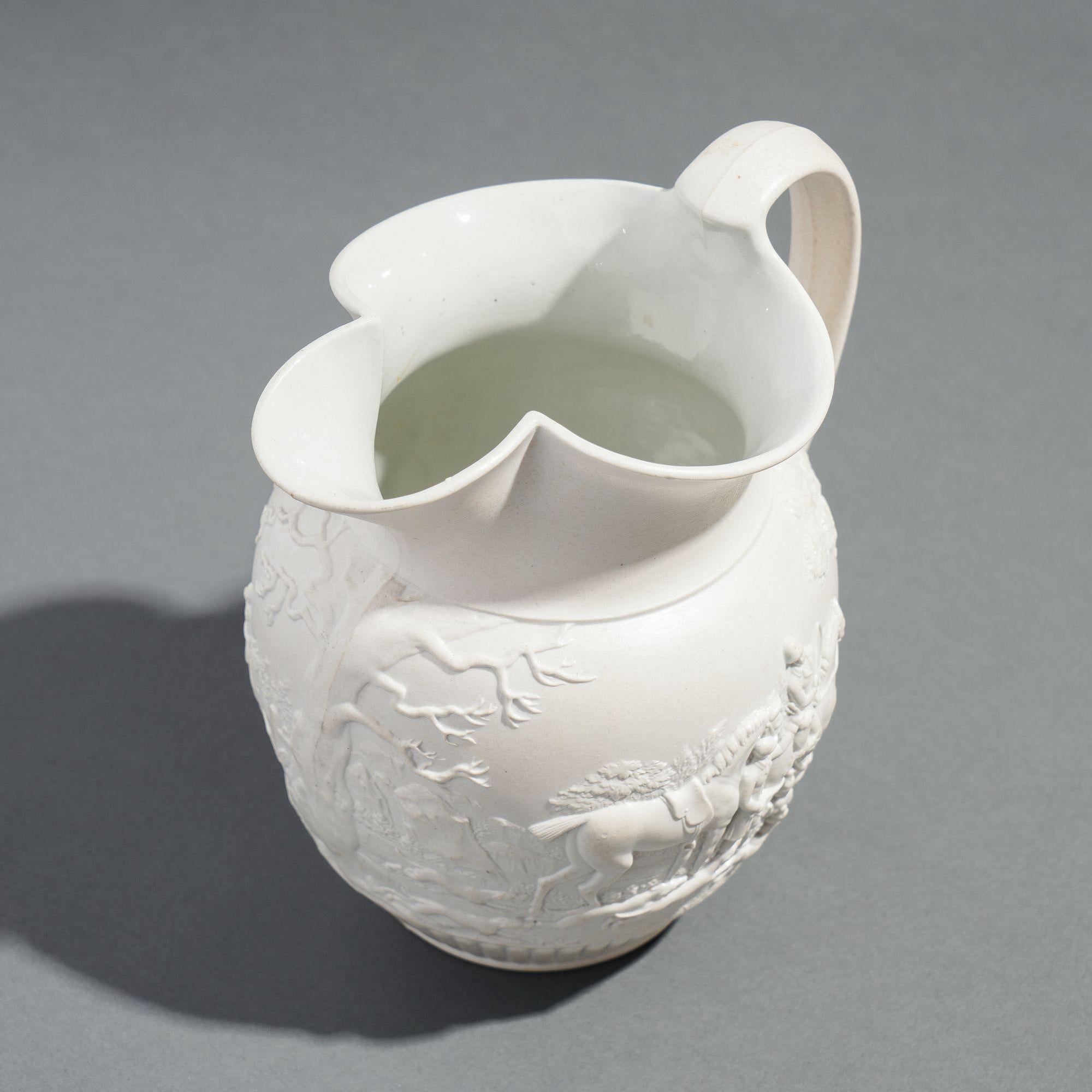 Wedgwood stoneware hunt jug, 1875 3