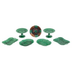 Wedgwood Sunflower Majolica Tableware, 7 Pieces