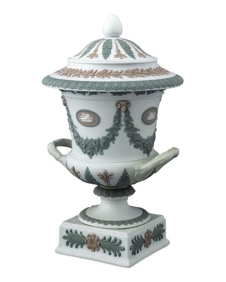 Wedgwood TriColored Jasper Vase For Sale at 1stDibs