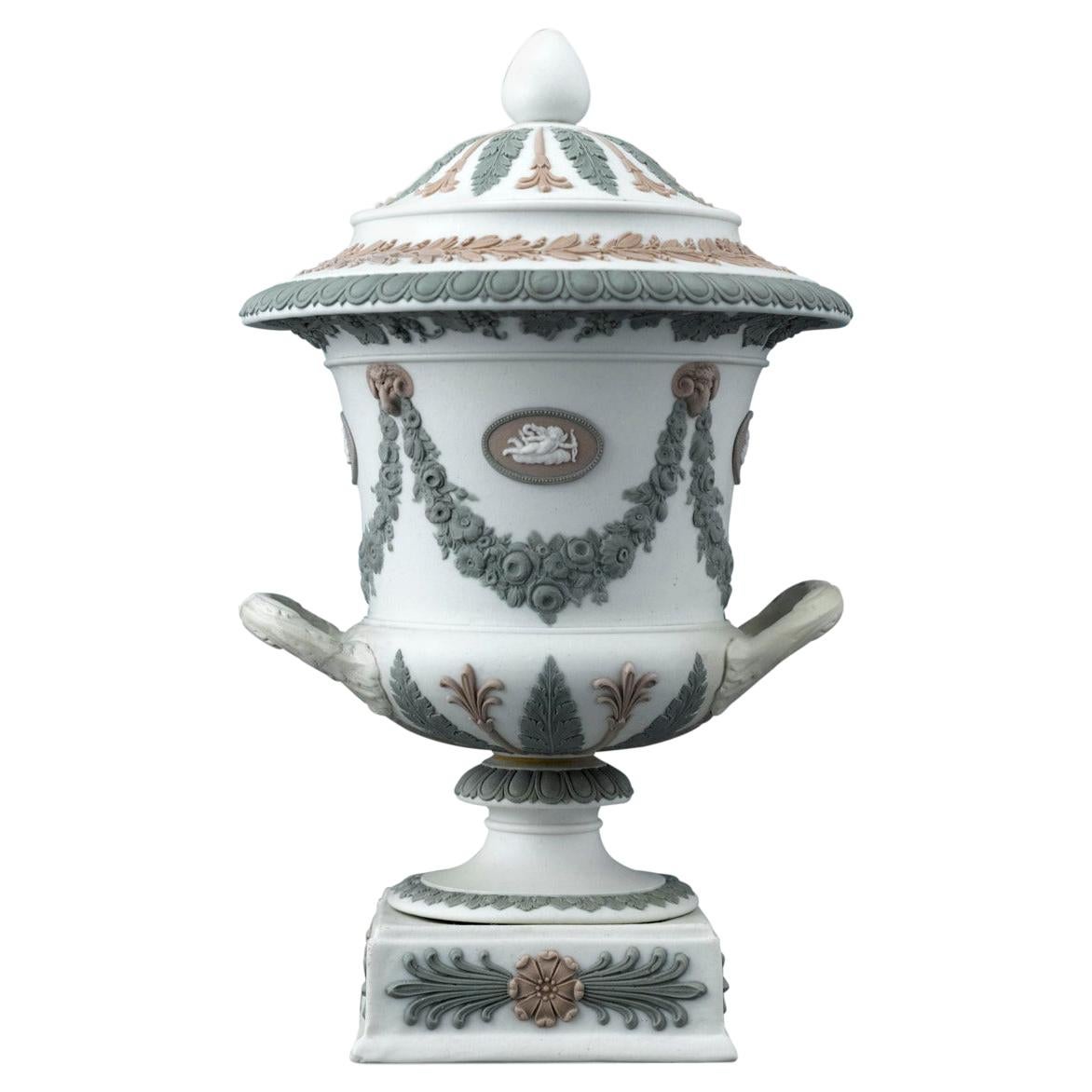 Wedgwood Tri-Colored Jasper Vase