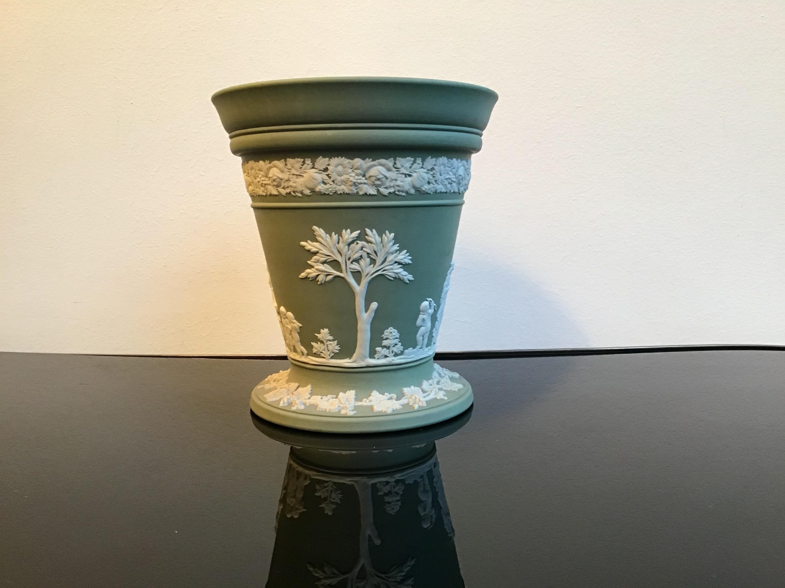 Art Deco Wedgwood Vase Ceramic 1930 United Kingdom For Sale