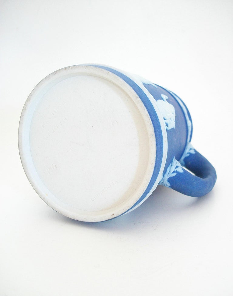 Wedgwood, Vintage Blue and White Jasperware Pitcher, U. K., circa 1950's  For Sale at 1stDibs | wedgewood pitcher, wedgwood , wedgewood blue