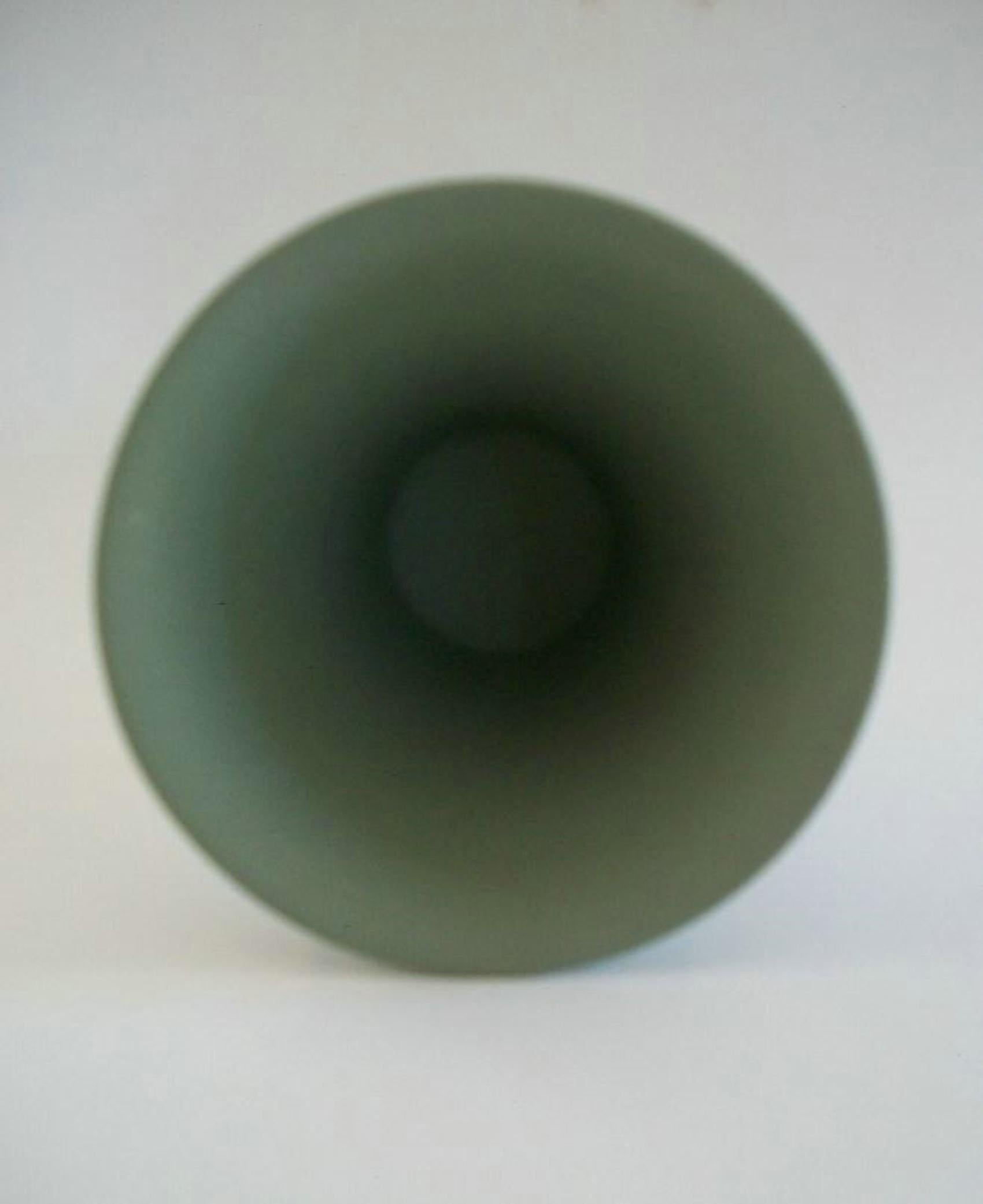 Ceramica WEDGWOOD - Vaso Four Seasons in diaspro verde d'epoca - K.K. - Fine XX secolo in vendita