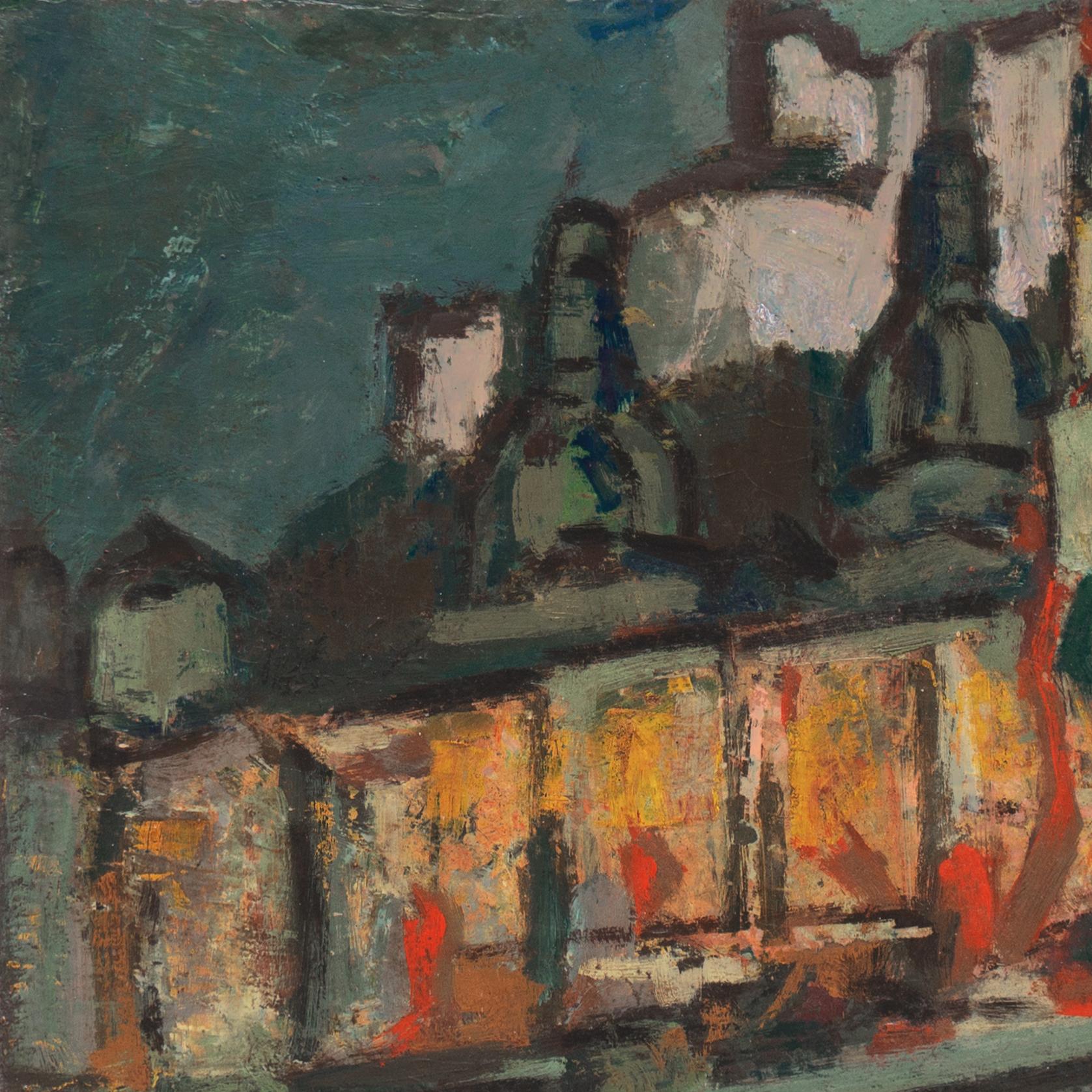 'Wenceslas Castle, Prague', California Post-Impressionist, Sausalito, De Young For Sale 2