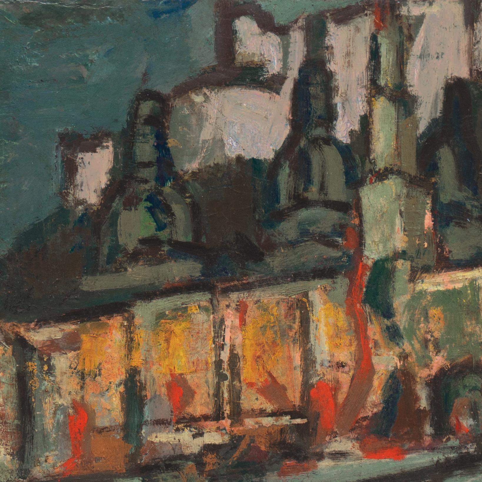 'Wenceslas Castle, Prague', California Post-Impressionist, Sausalito, De Young For Sale 3