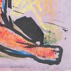 'Reclining Nude', California Post-Impressionist, de Young Museum, Fauve