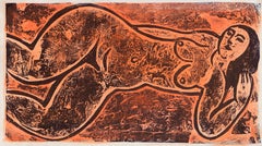 'Reclining Nude in Coral', California Fauve, San Francisco Museum of Fine Arts