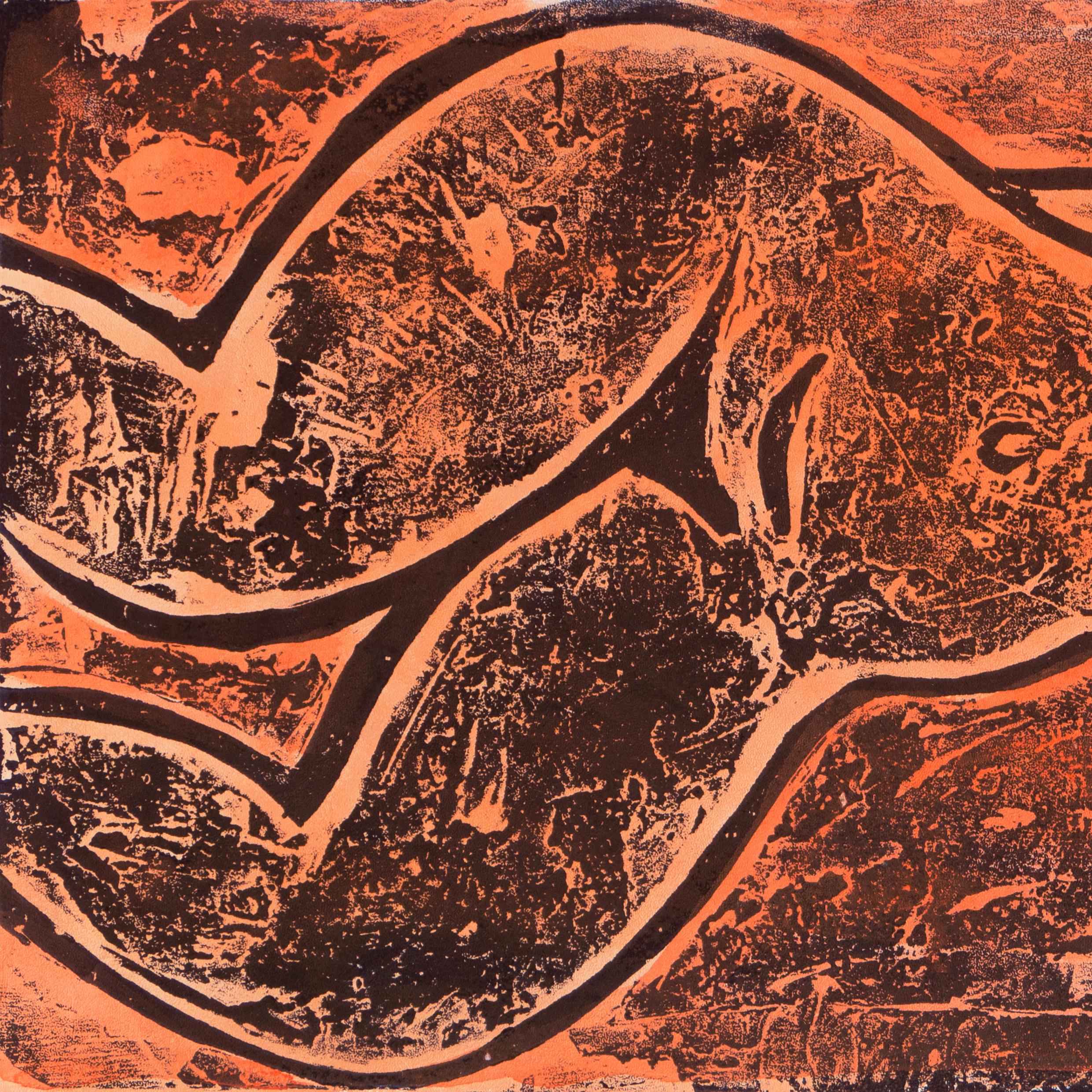 'Reclining Nude in Coral', California Fauve, San Francisco Museum of Fine Arts For Sale 2