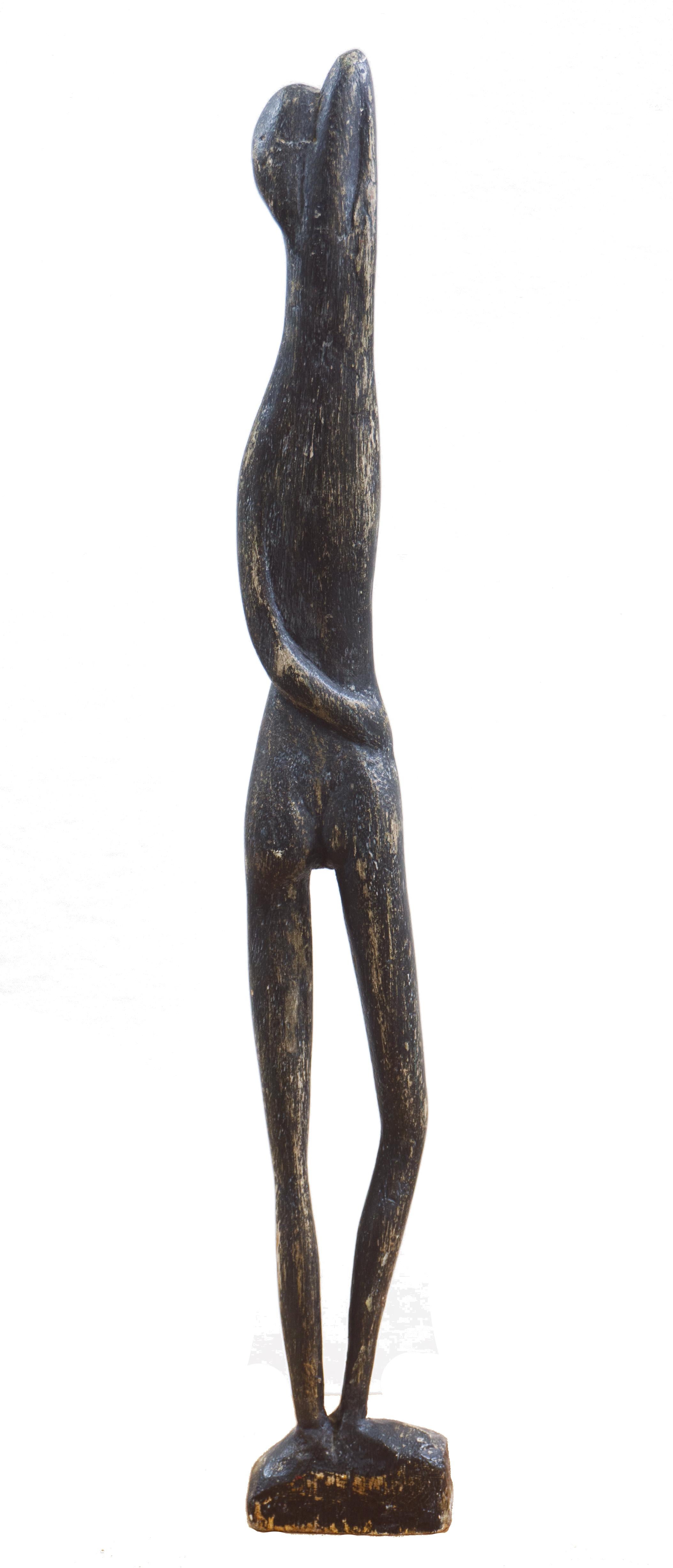  „Woman Standing“, modernistische Skulptur, San Francisco Bay Area, de Young Museum (Moderne), Sculpture, von Wedo Georgetti