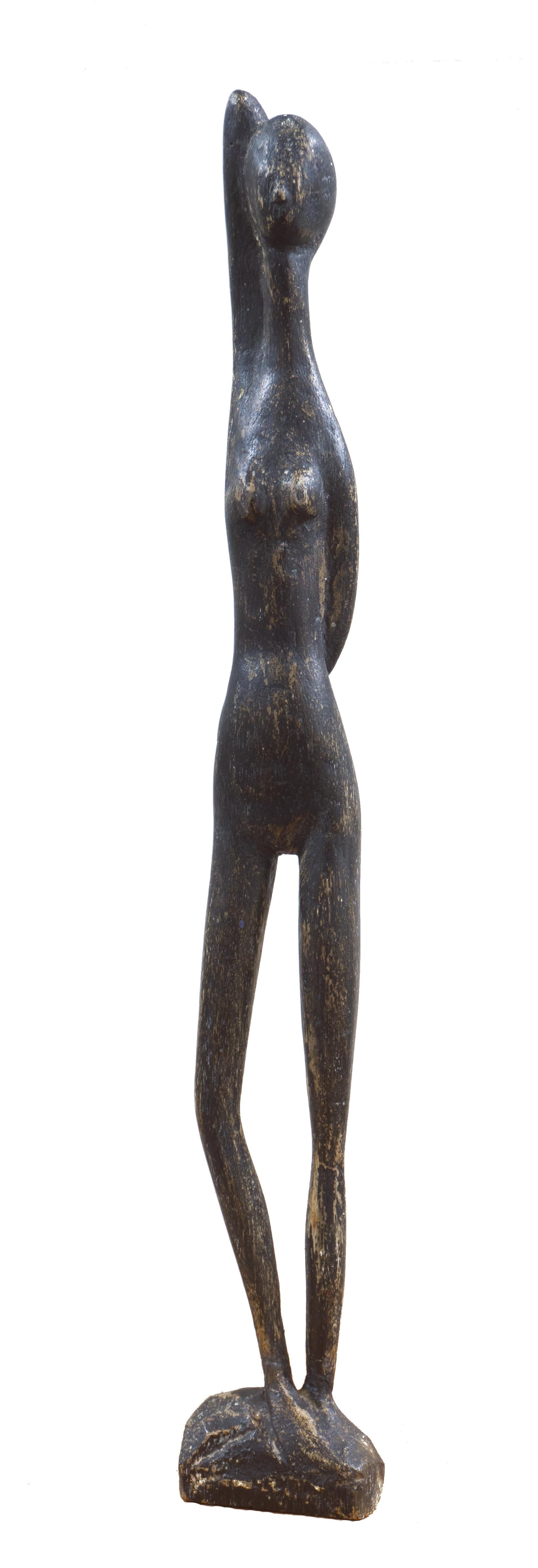 Nude Sculpture di Wedo Georgetti - 'Donna in piedi', Scultura modernista, San Francisco Bay Area, de Young Museum