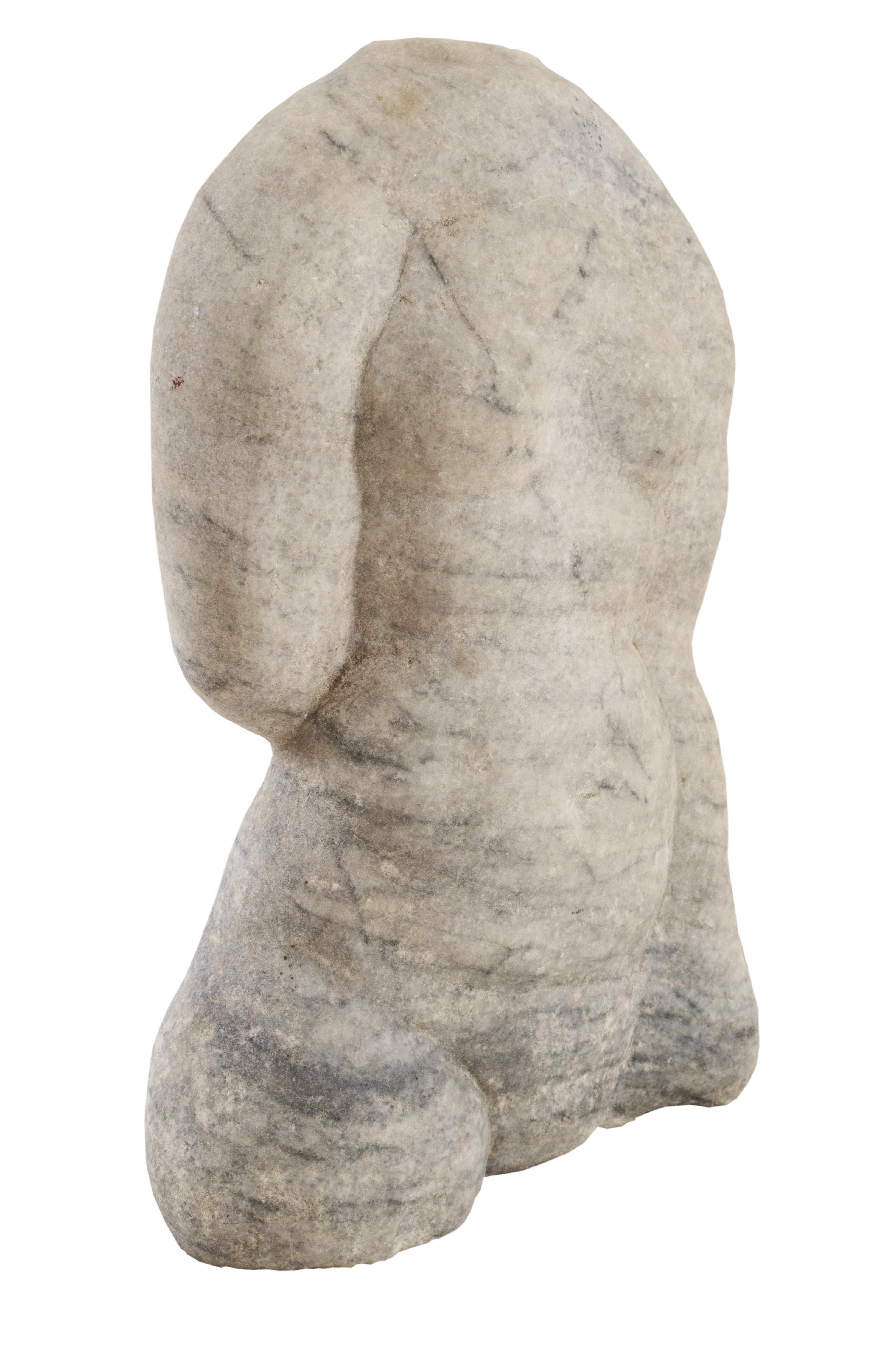 'Torso of a Woman', California Mid-century Modernism - Sculpture by Wedo Georgetti