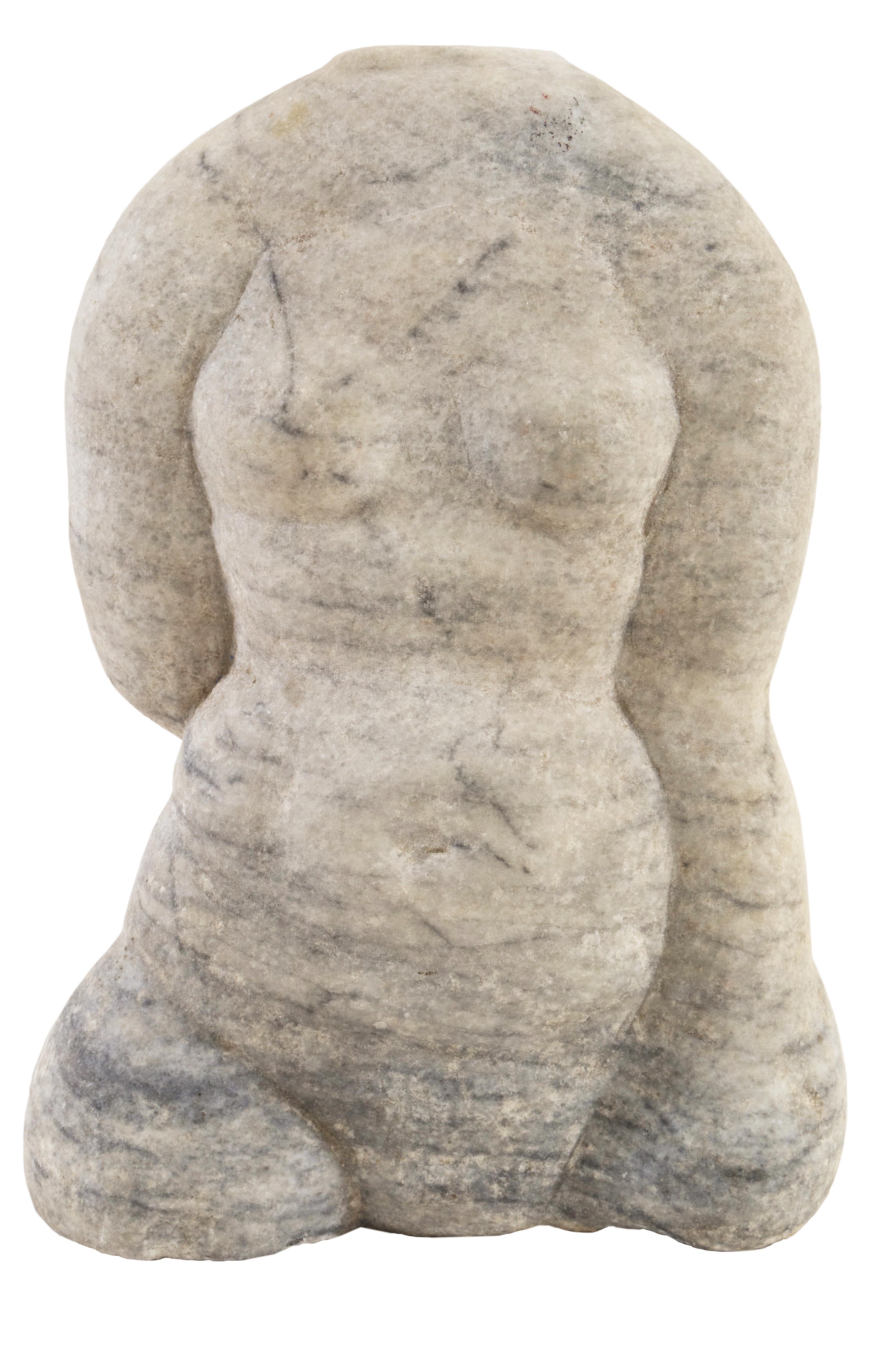 Wedo Georgetti Nude Sculpture - 'Torso of a Woman', California Mid-century Modernism