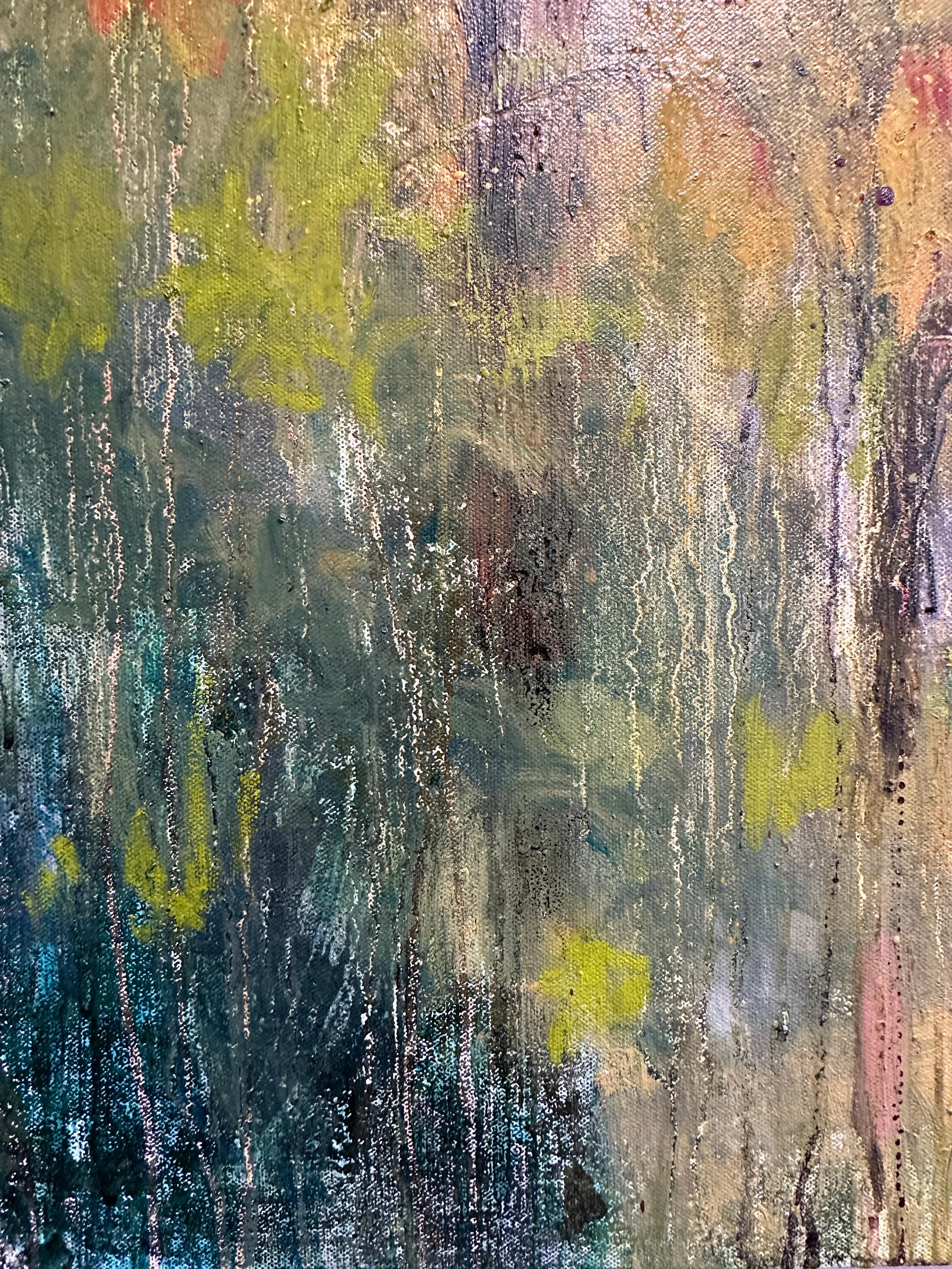 Alberi autunnali Paesaggio: Alberi autunnali 10.23 - Painting di Weeda Hamdan
