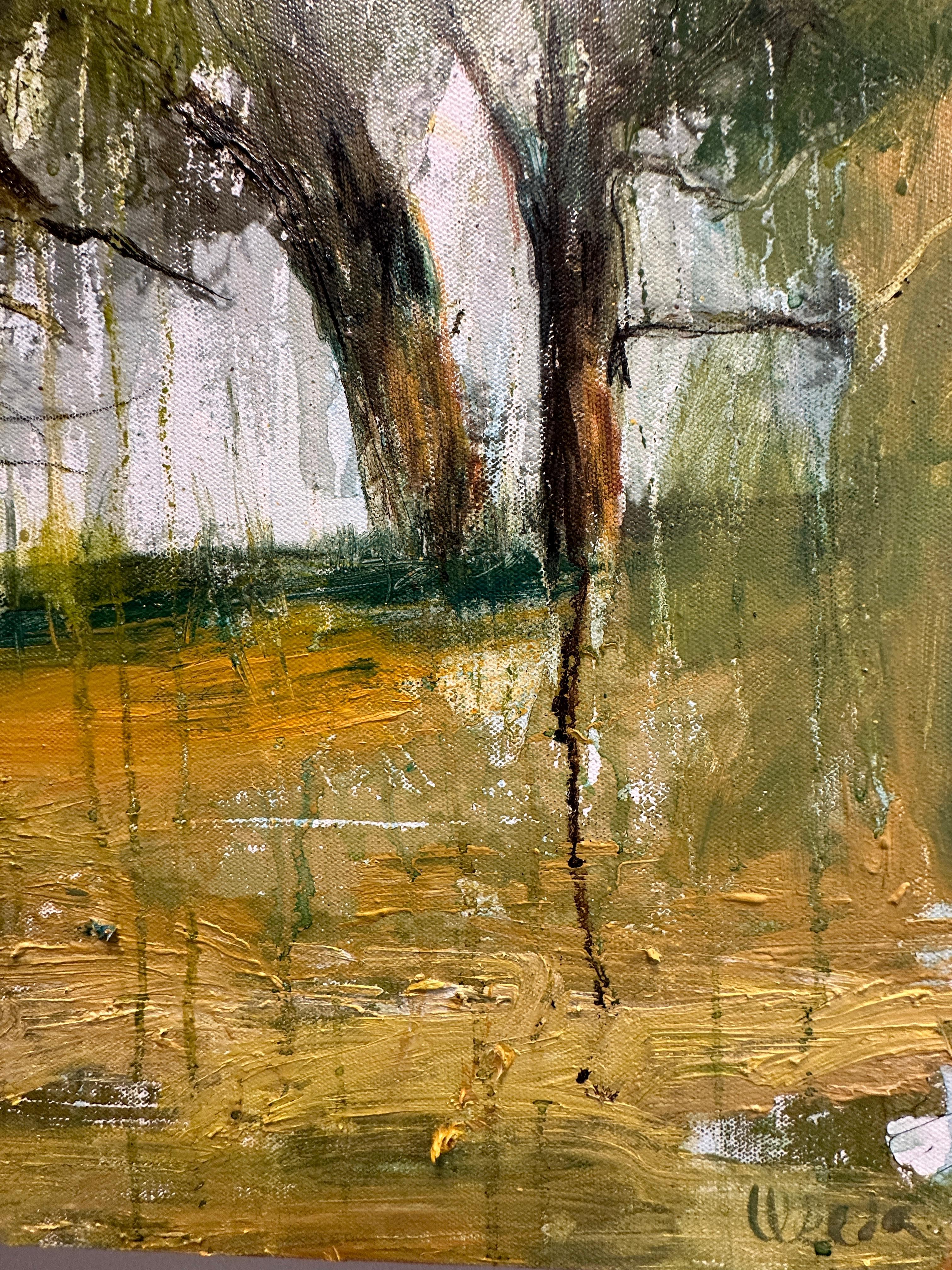 Interconnessione: Dipinti di alberi
Nel corso della mia carriera, che si estende per oltre due decenni, ho esplorato diversi soggetti e temi, ma il tema della connessione li lega tutti. Nella mia serie Bare Trees, mi addentro nell'intricata