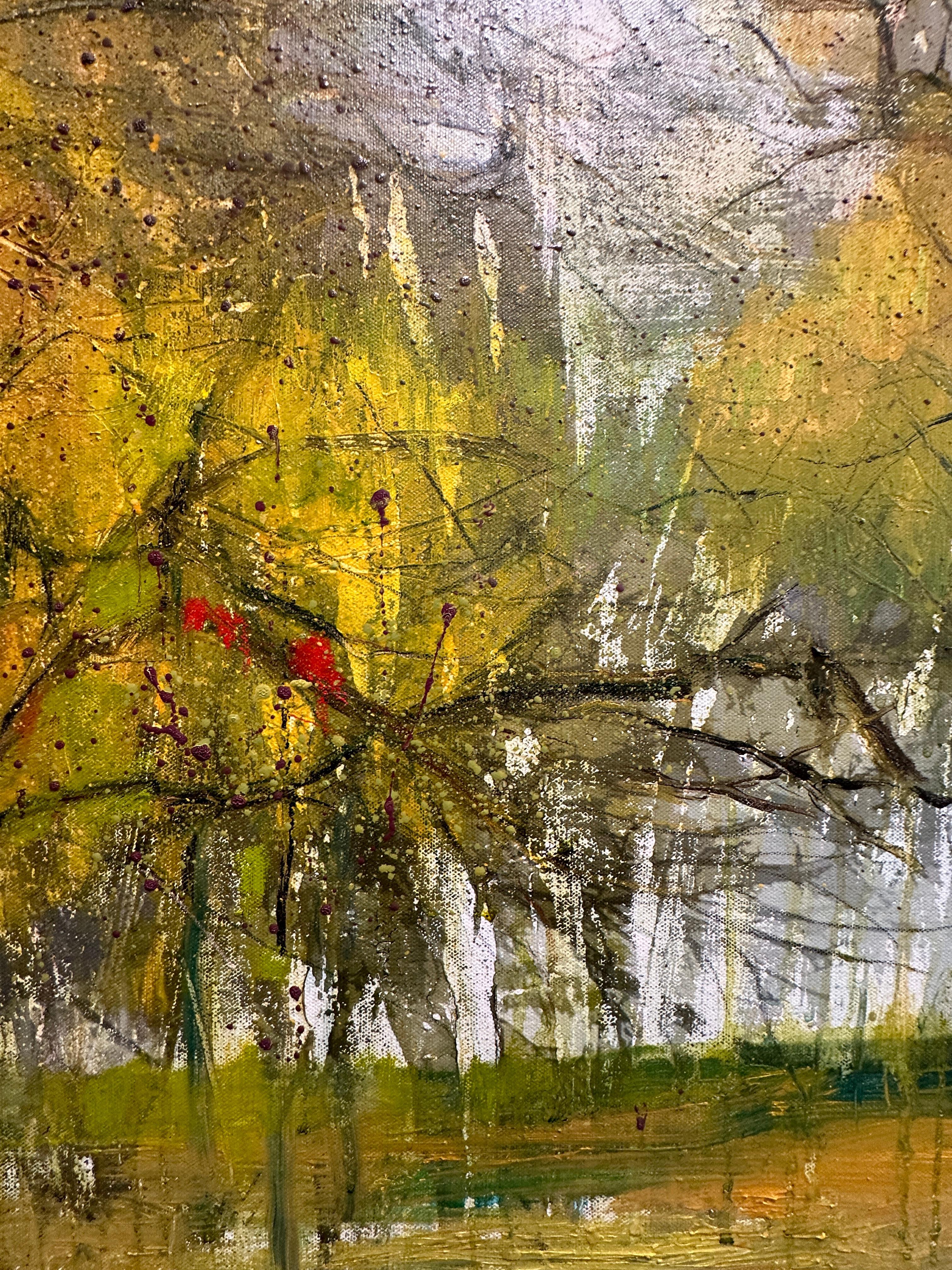 Alberi autunnali Paesaggio: Alberi autunnali 10.23 in vendita 3