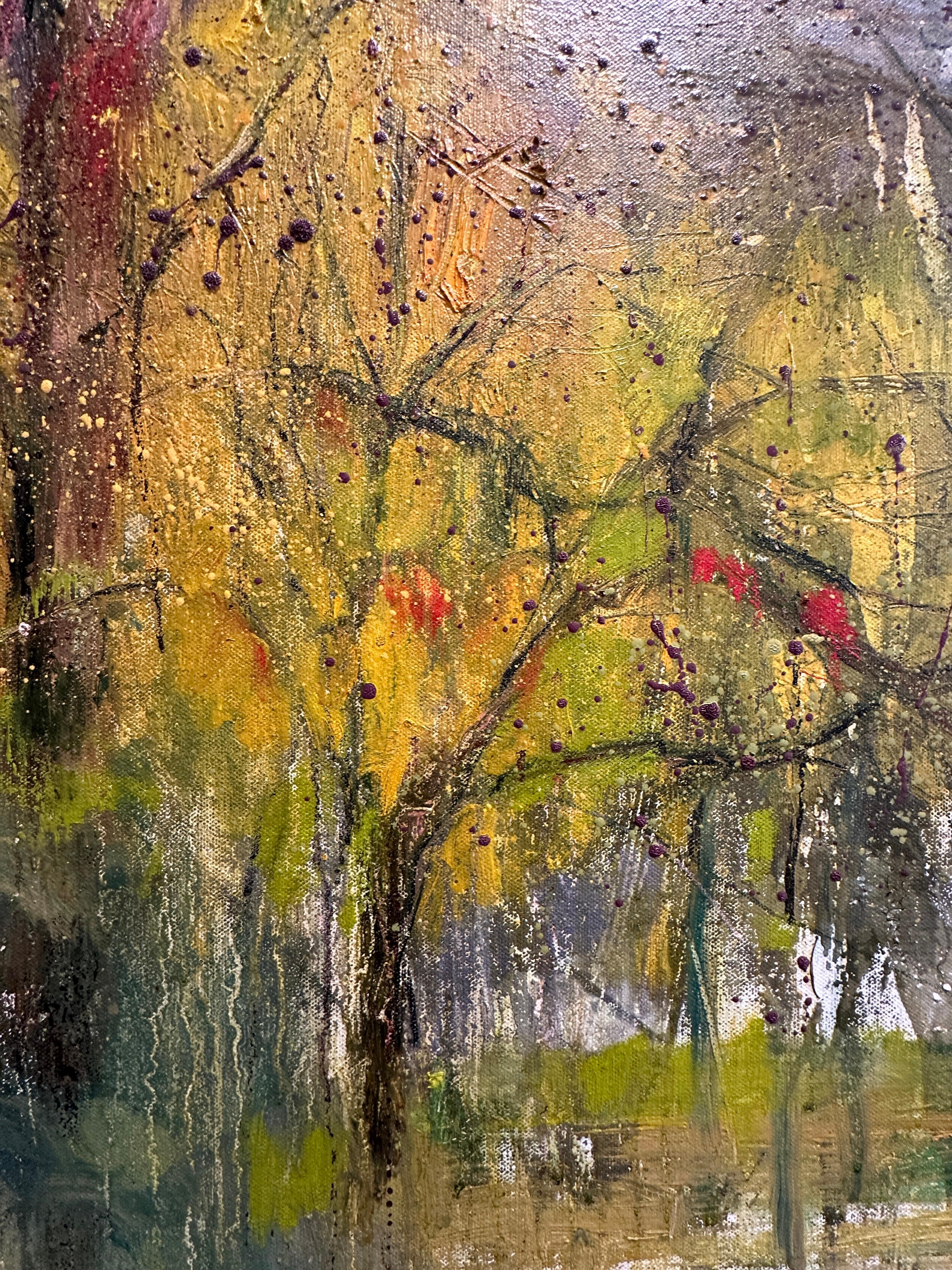 Alberi autunnali Paesaggio: Alberi autunnali 10.23 in vendita 4