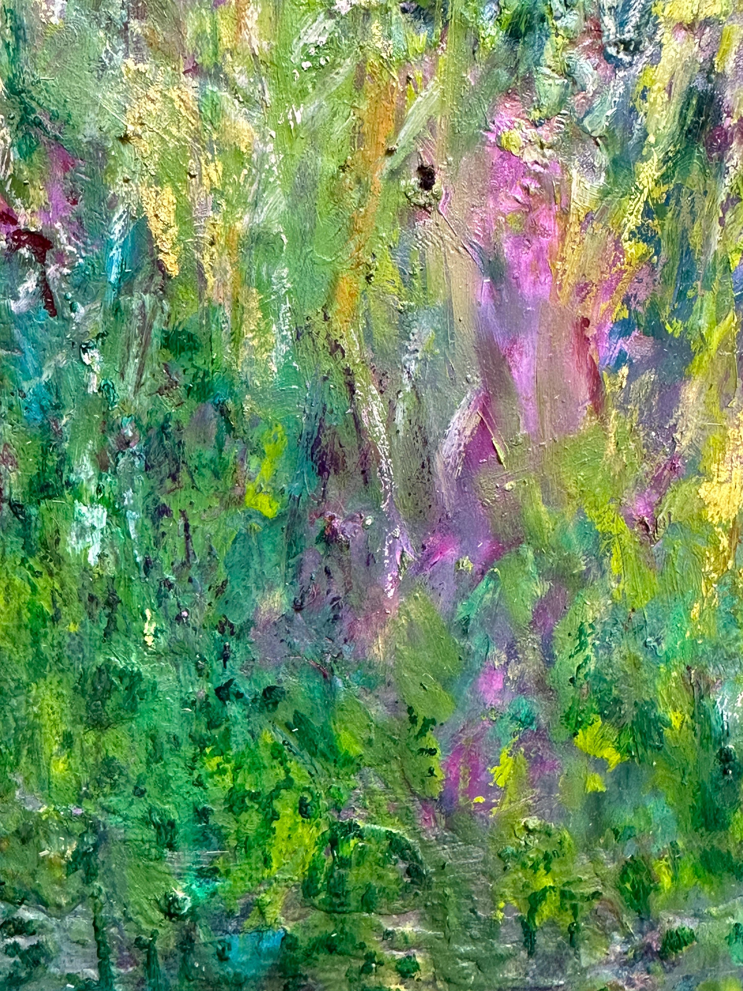 Fiori di primavera paesaggio: Campo di primule della sera in vendita 14